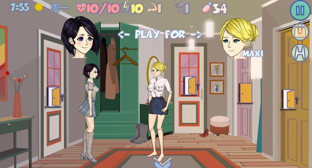 【SD/3D/欧美SLG/汉化】疯狂新生活~Insoxsity Ver 1.03 双端汉化步兵完结版【5G】