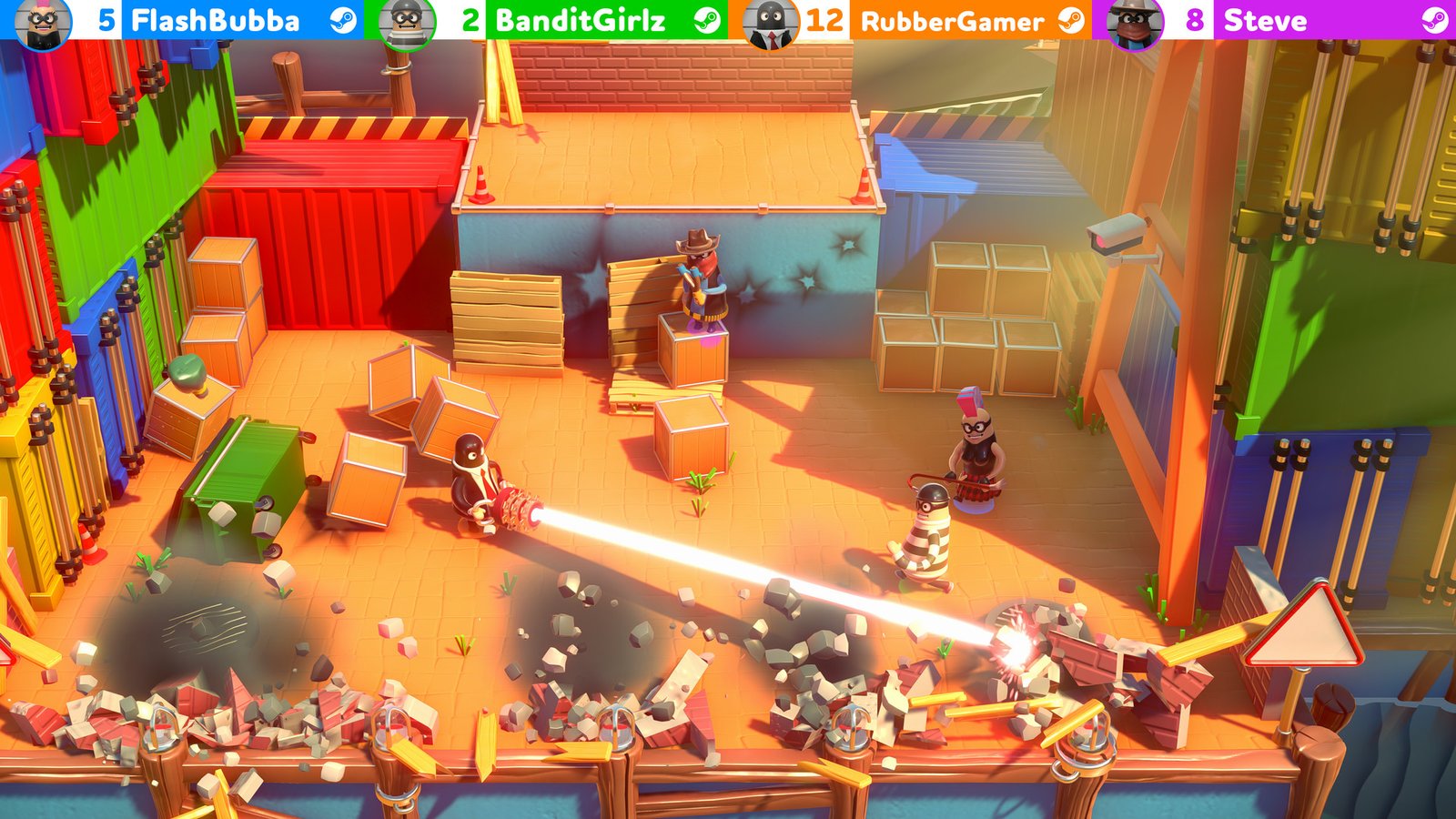 橡胶强盗/Rubber Bandits(v1.6.1-单机同屏多人)