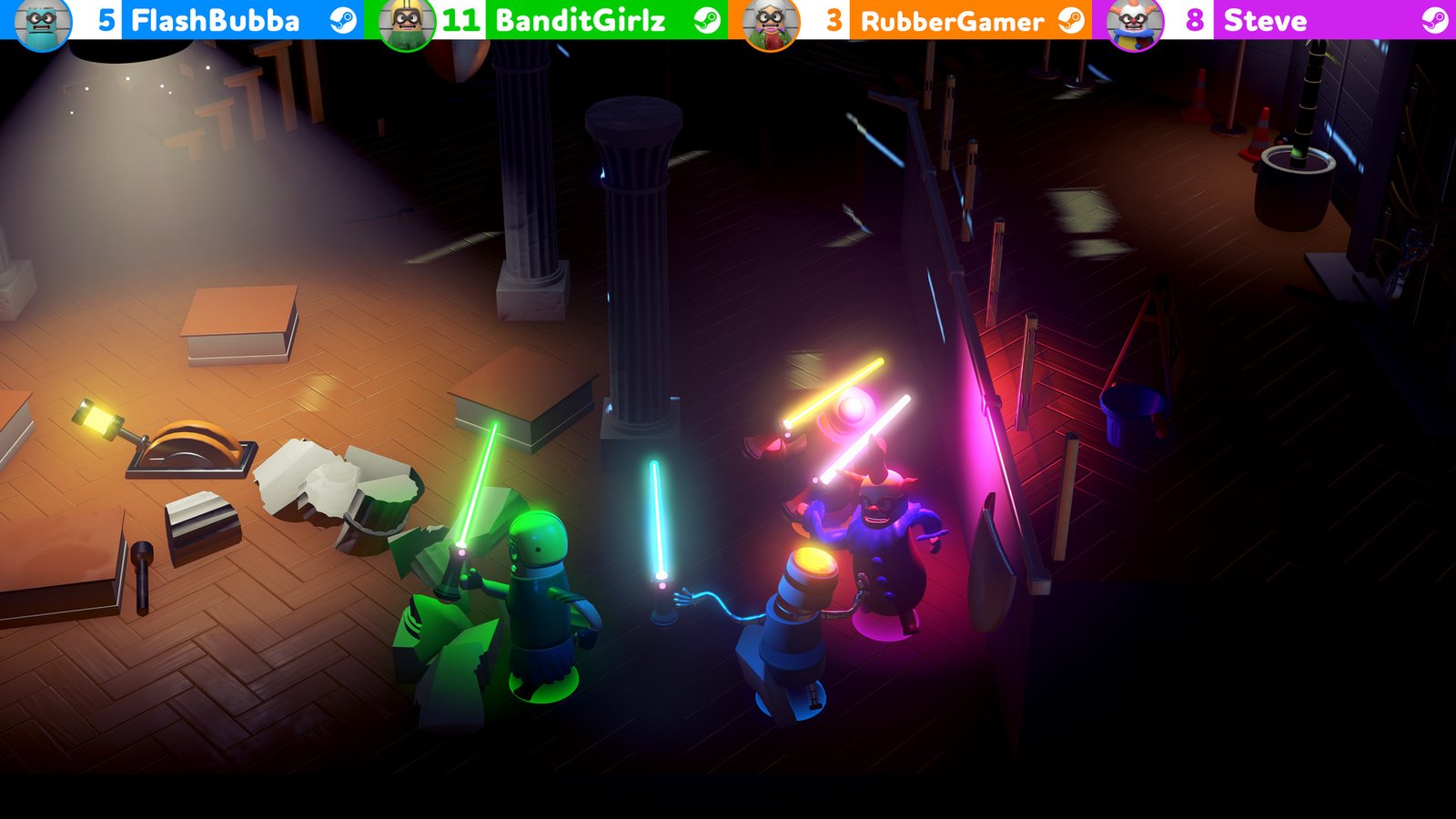 橡胶强盗/Rubber Bandits(v1.6.1-单机同屏多人)