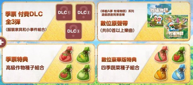 哆啦A梦牧场物语自然王国与和乐家人/DORAEMON STORY OF SEASONS（更新和动物一起DLC）