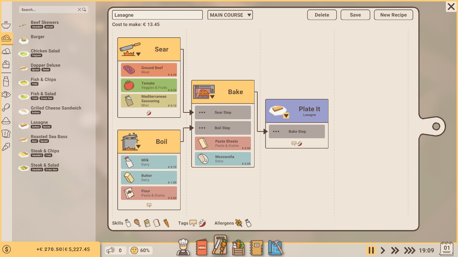 厨师长模拟器/Recipe for Disaster