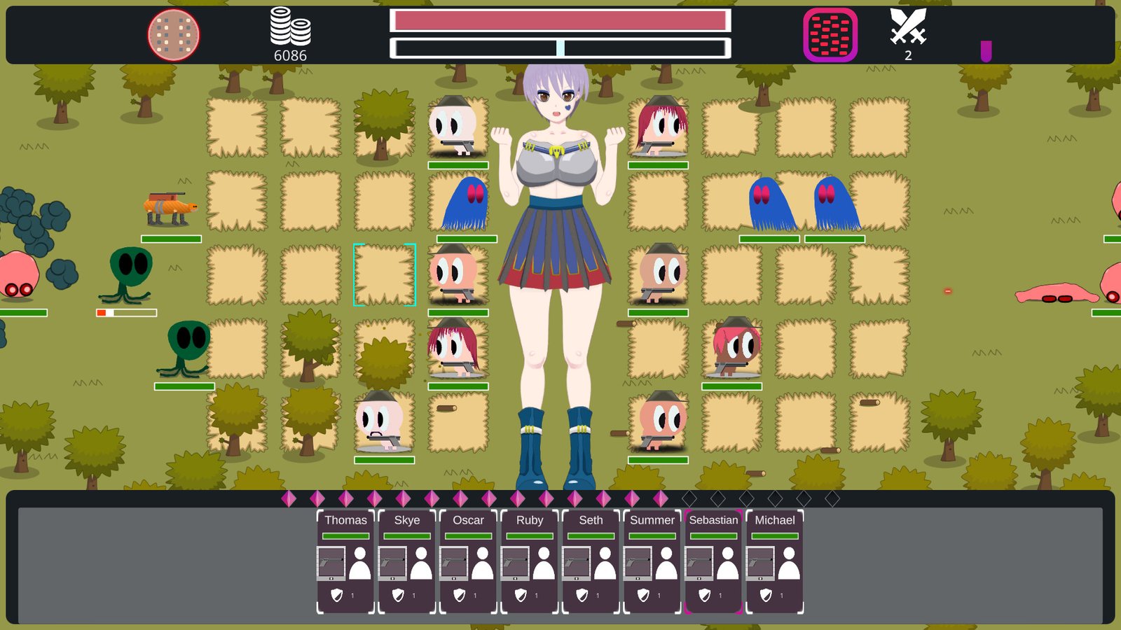 恋人的悸动阿尔法塔防/Throb of Lovegirl: A Ero Waifu TD(Build.9646887-1.0.99)