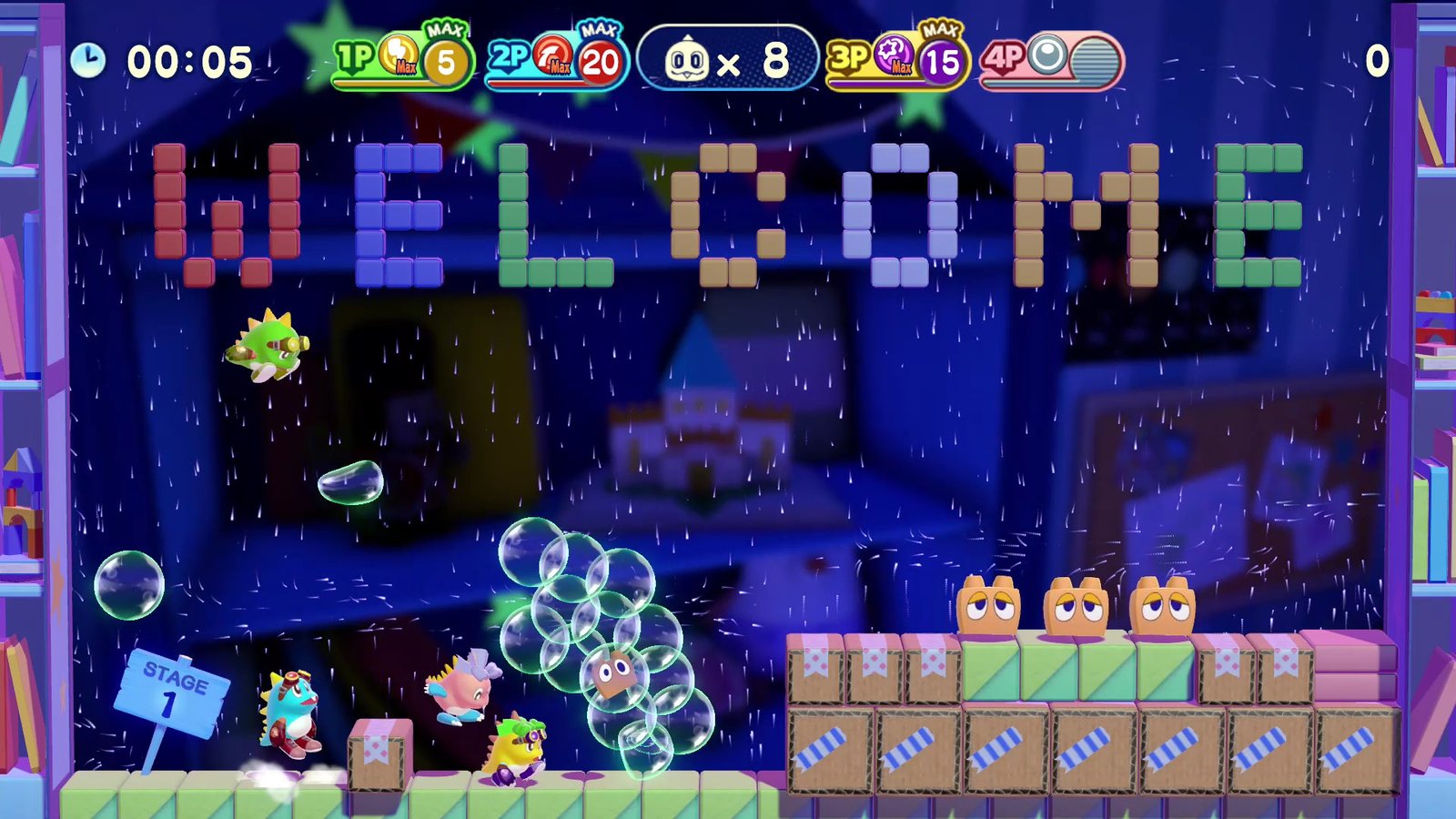 泡泡龙4伙伴:头骨怪与创意工坊/Bubble Bobble 4 Friends: The Baron’s Workshop