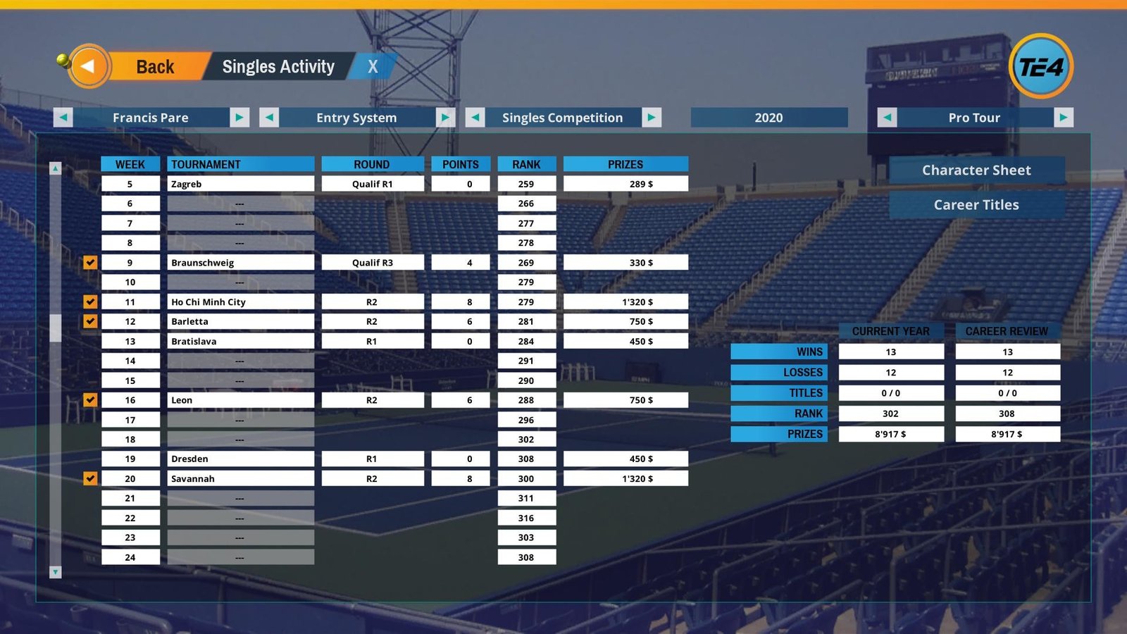 网球精英4/Tennis Elbow 4(v0.88)