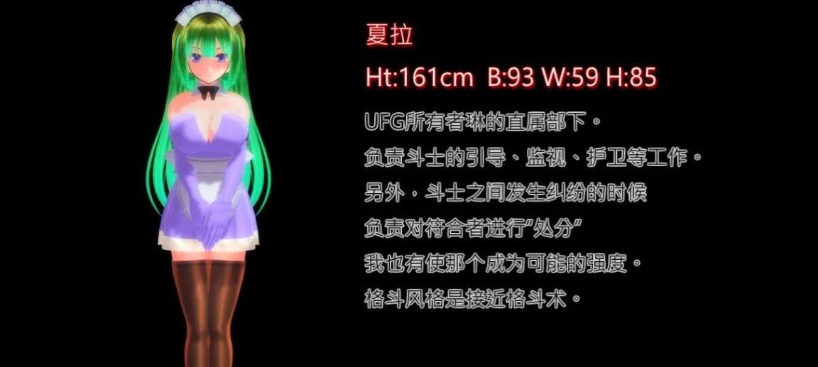 【PC/3D/エロ格斗SLG/中文/动态】终极格斗女孩 Ver1.02 官方中文正式版【860M】