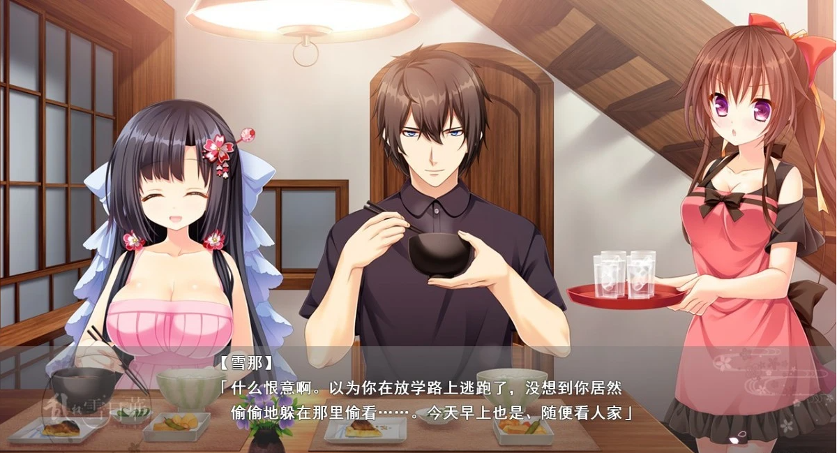 【PC/2D/GAL/恋爱/汉化】乱雪月华 1+2 精翻汉化硬盘版【5.4G】