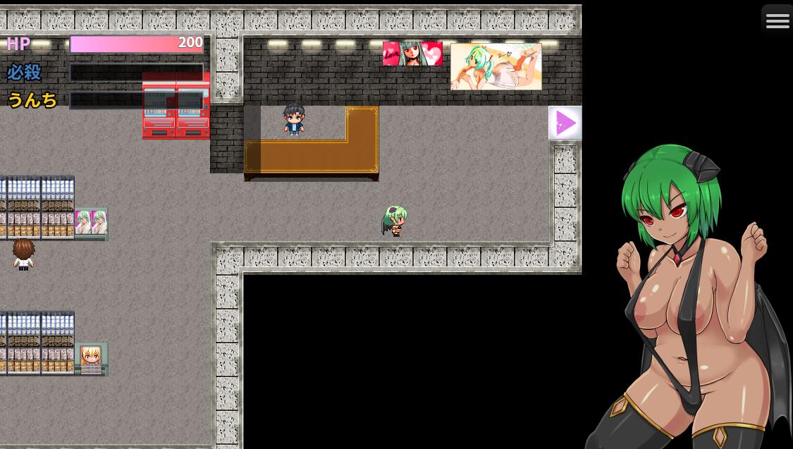 【PC/2D/RPG/中文】恶魔辣妹少女冲刺デーモンギャルスプリント云翻汉化版【1.5G】