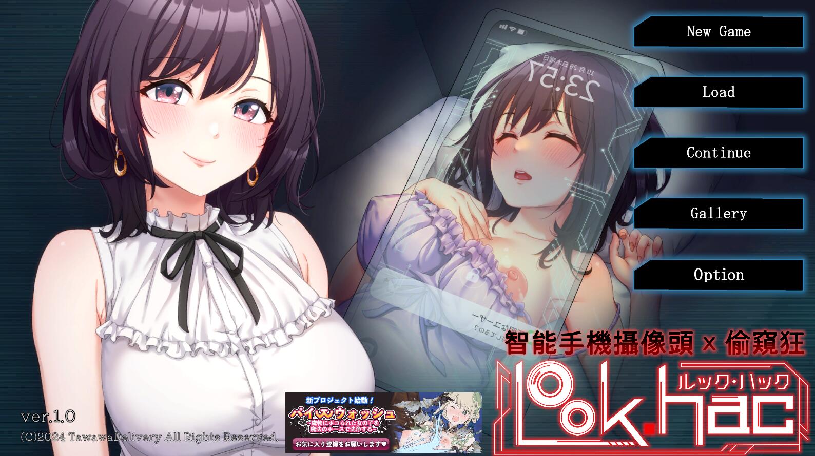 【PC/2D/RPG/汉化】LOOK.hac-外观·黑客 LOOK.hac -ルック ハック V2.1 DL官方中文版【2.8G】