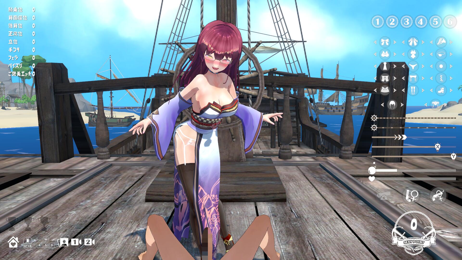 【PC/2D/SLG/中文】起航！与憧憬的巨汝船长一起H！随便社保~DL正式步兵版★CV【1.5G】