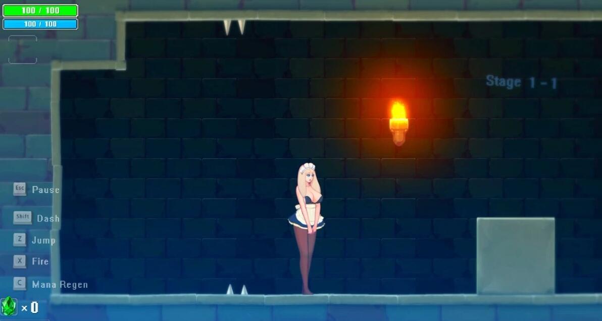 【PC/2D/ACT/日文/动态】女仆和地牢：Dungeon&Maid 1080HD日文完整版+全CG档【730M】