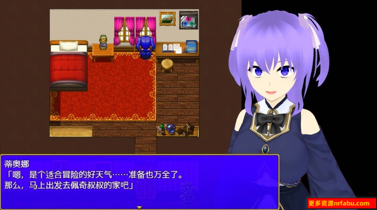 【PC/2D/RPG/汉化】Cloudless～命运与少女坚定的决心～V240919 AI汉化版【1.6G】