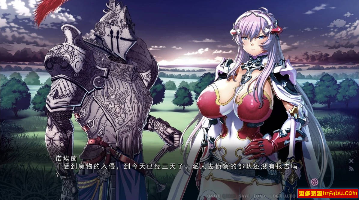 【PC/2D/ADV/汉化】乐园骑士-银悦圣魔骑士露西菲尔篇 STEAM官方中文版【3.4G】