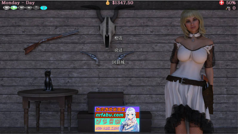 [SD/欧美SLG/汉化/动态]狂野西部的布鲁克斯V1.00 AI汉化完结版[PC+安卓][2.3G]