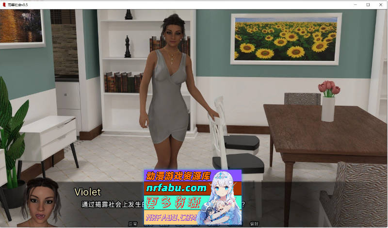 [SD/欧美SLG/汉化/动态]高等社会V0.25 AI汉化版[PC+安卓][7.9G]